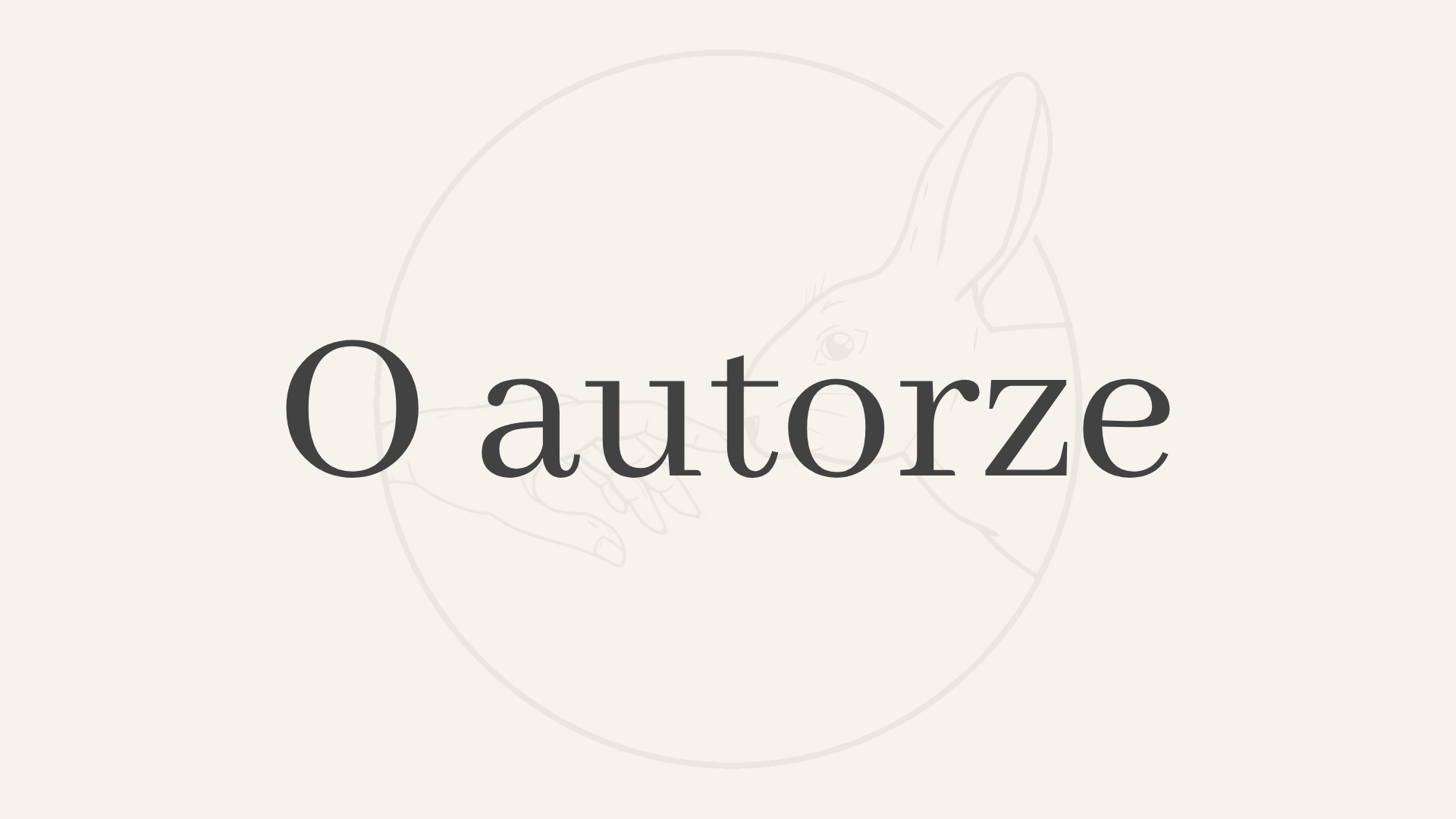 O autorze